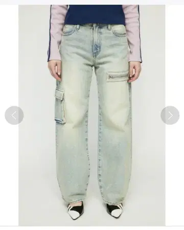 LAGUAGEM POCKET LOOSEY 데님 23인치