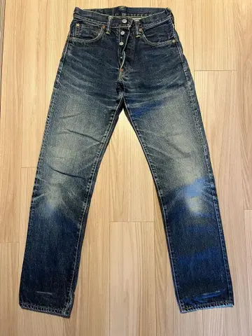 핑크 EVISU 데님 lot2000 26x35 카모메