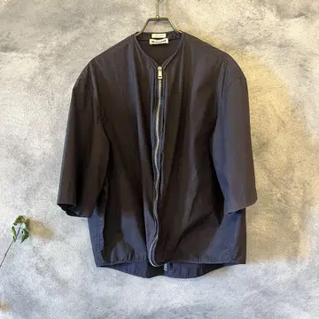 JILSANDER/질 샌더 노카라 집업 셔츠 48