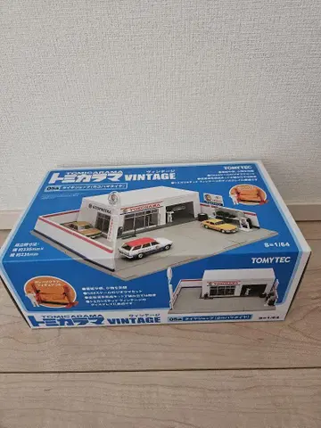 TOMYTEC 토미카라마 빈티지 05a 타이어 샵 요코하마 타이어