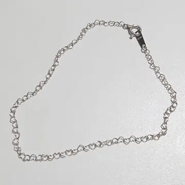 k10 화이트 골드 팔찌 18cm 10 금 반짝임