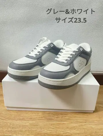 ALO White&Grey Recovery Mode 스니커즈 23.5cm