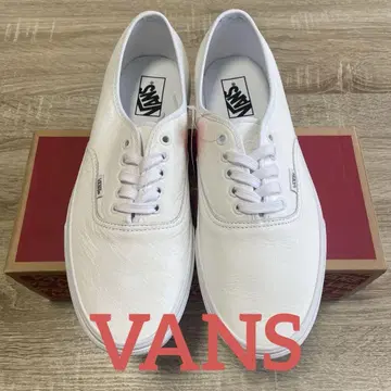 [새상품] 29cm VANS 반스 오리지널 가죽 화이트