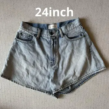 씰 린 플레어 루즈 숏 팬츠