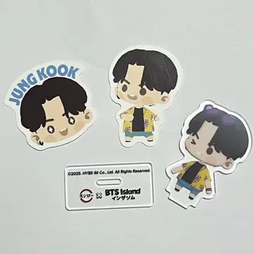 BTS Island 인더솜 스시로 JUNGKOOK 피크 아크릴 스탠드