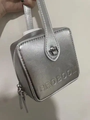 BROBOOM 실버 파우치 소형