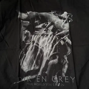 DIR EN GREY 티셔츠 폭음 상영회