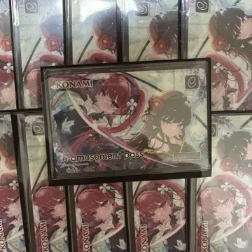 SDVX e-amusement 패스 붉은색으로