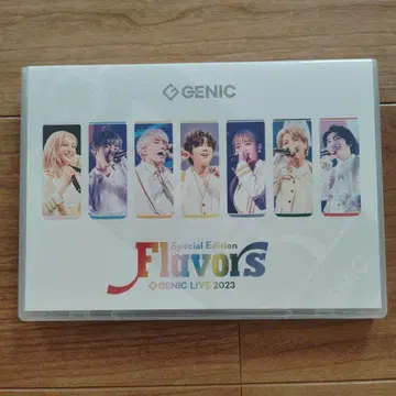 GENIC DVD LIVE 2023-Flavors- Special Edi