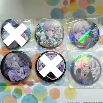 이레이스 하츠우사 캔뱃지 6개 세트