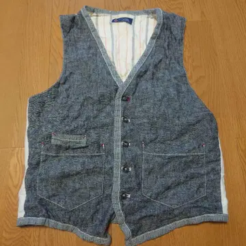 DUFFER of ST. GEORGE 그레이 베스트 L 사이즈