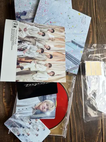 timelesz CD 앨범 FAM 유니버셜 뮤직판 트레이딩 카드 포함