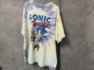 SONIC THE HEDGEHOG 타이다이 티셔츠