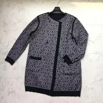 최근 새상품급 LEONARD 레오나르 리버서블 니트 코트 44