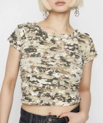 laguagem FRILL DOCKING MINI 티셔츠