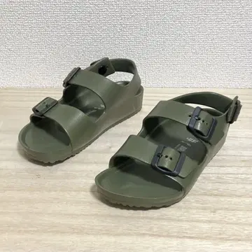새상품 버켄스탁 ARIZONA 애리조나 카키 샌들 22