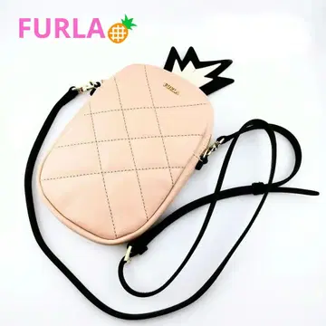 훌라 파인애플 모티브 미니 숄더백 사선 스트랩