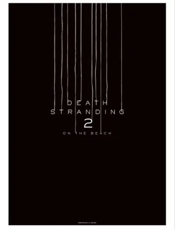 DEATH STRANDING 2 팝업 한정판 로고 포스터