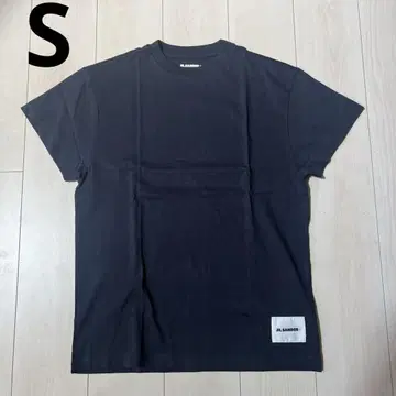 질 샌더 팩 티셔츠 네이비 S 사이즈