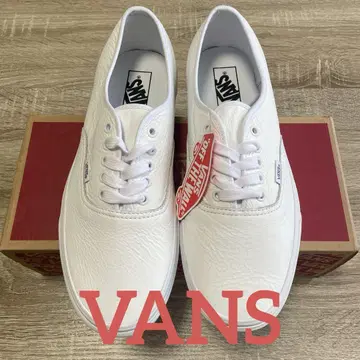 [새상품] 28.5cm VANS 반스 오리지널 가죽 화이트