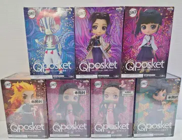 귀멸의 칼날 Qposket 피규어 7종 세트