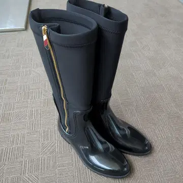 타미힐피거 롱 레인부츠