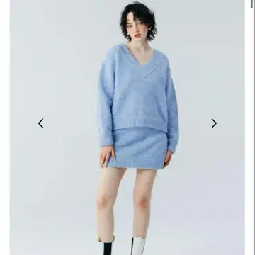 the toe loannina skirt knit 세트