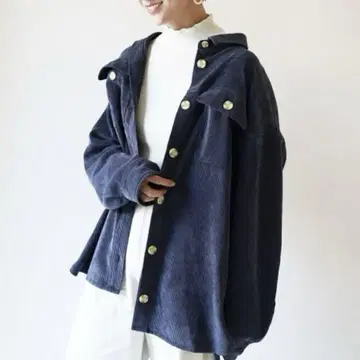 todayful 코듀로이 네이비