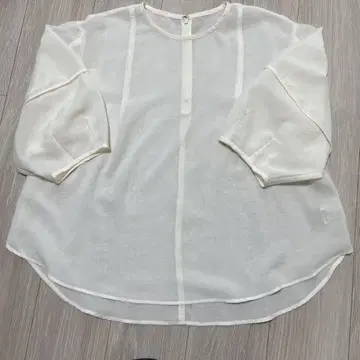칼리테 블라우스 아이보리