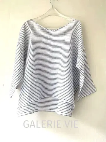 GALERIE VIE 린넨 와이드 셔츠