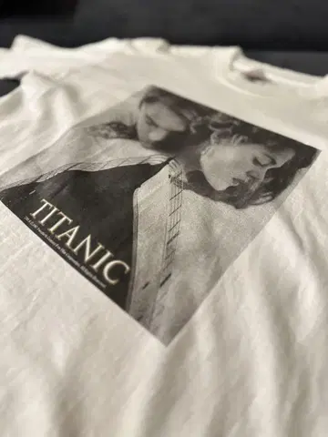 빈티지 타이타닉 TITANIC 무비 티셔츠 M