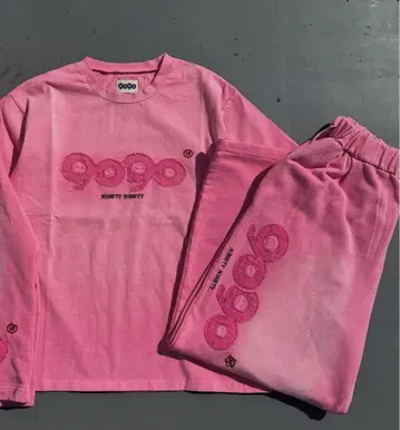9090 핑크 셋업 S