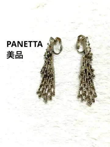 새상품급 PANETTA 파네타 빈티지 귀찌 골드 프린지