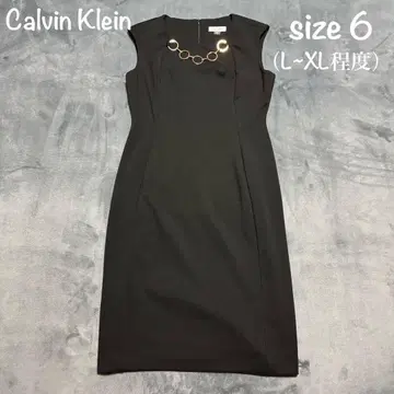 캘빈클라인 블랙 드레스 size 6