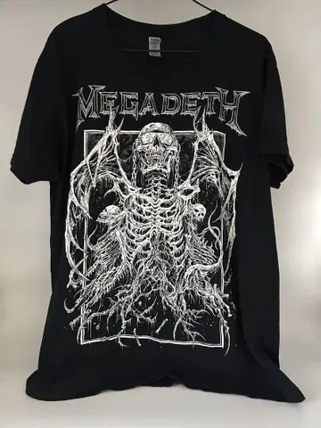 MEGADETH 메가데스 2023 JAPAN TOUR 티셔츠 L 사이즈