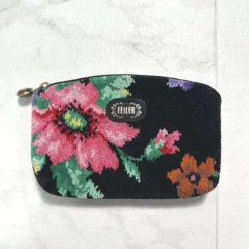 페이러 파우치 꽃무늬