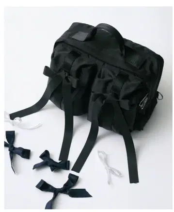 OUTDOOR PRODUCTS 2 포켓 리본 백 블랙 숄더