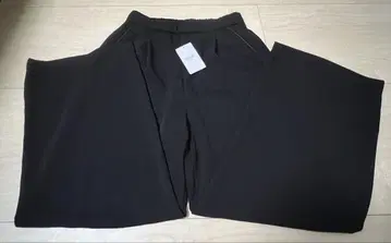 슬로브 이에나 턱 와이드 이지 팬츠