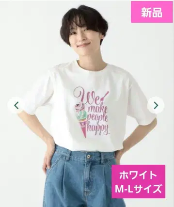 새상품 애프터눈 티 서티원 티셔츠 화이트 완판템 M-L