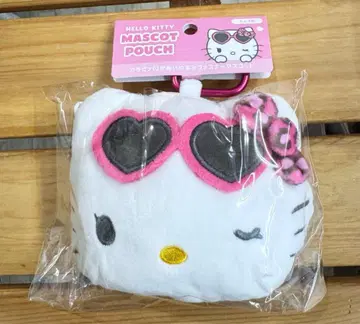 산리오 갸루 키티 카라비너 봉제 인형 지퍼 마스코트