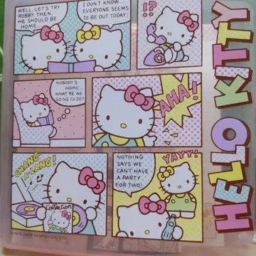 2003 키티 케이스 들어간 편지 세트