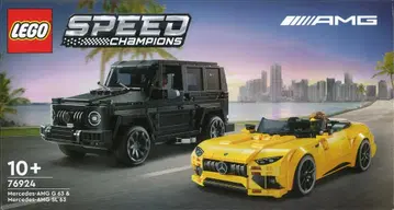 레고 스피드 챔피언스 메르세데스-AMG G63&SL63 76924