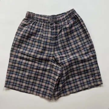 사용된 캐스케이드 체크 반바지