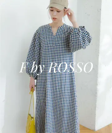 F by ROSSO 깅엄 체크 스키퍼 원피스