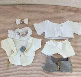 의류 20cm 옷 갈아입기 봉제 인형용 새상품
