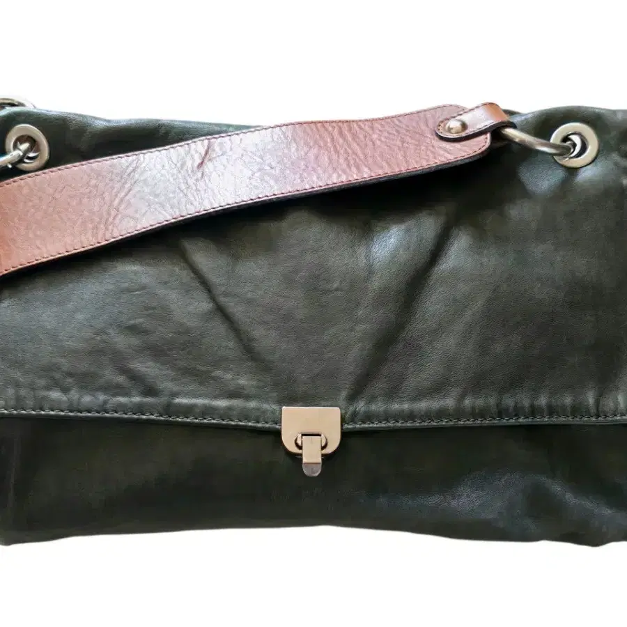 MARNI | 마르니 Marni Medium Saffiano Trunk Shoulder Bag