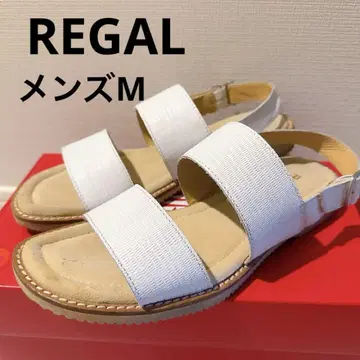 REGAL 풋베드 샌들 아이보리 남성용 M 사이즈