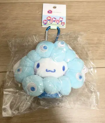 오사카 간사이 엑스포 한정판 밋밋한 시나모롤 봉제 인형 키링 시나몬