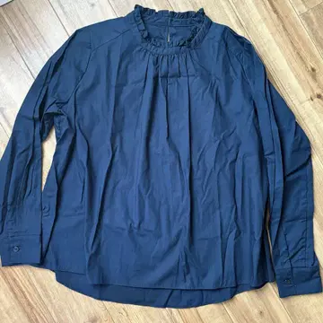 BARNEYS NEWYORK 블라우스 네이비 바니스 뉴욕
