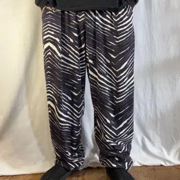 Zubaz Zubaz 이지 팬츠 구제 의류 올 패턴 팬츠 90s